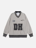 WAVER - Oversized Embroidered Long Sleeved Jersey