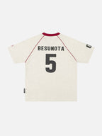 BESUNOTA - Oversized Graphic Jersey T-Shirt