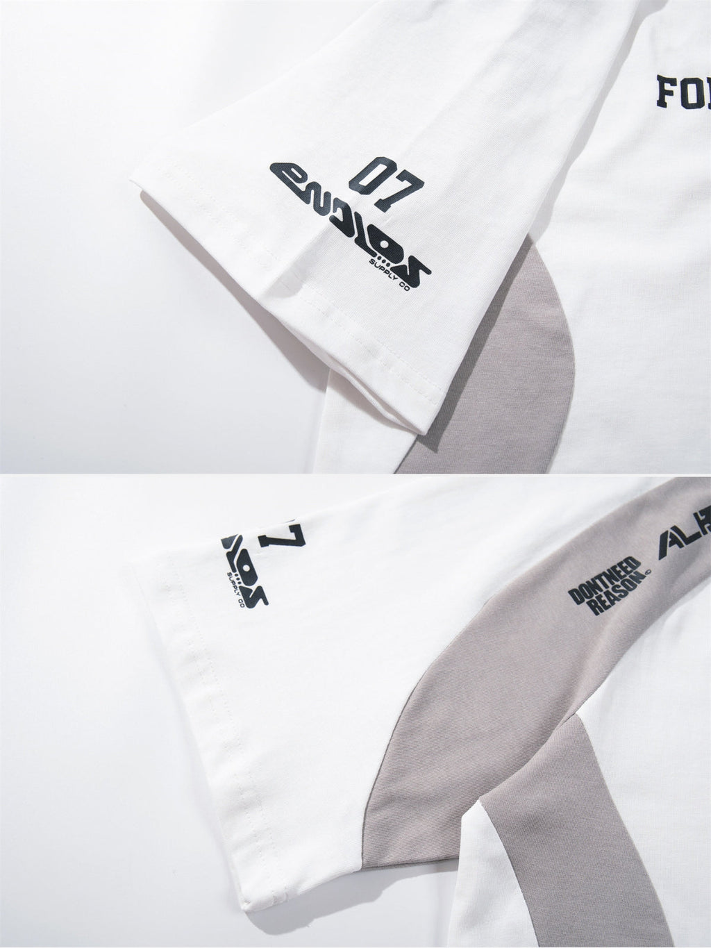 FORGOTTEN - Oversized Graphic Jersey T-Shirt