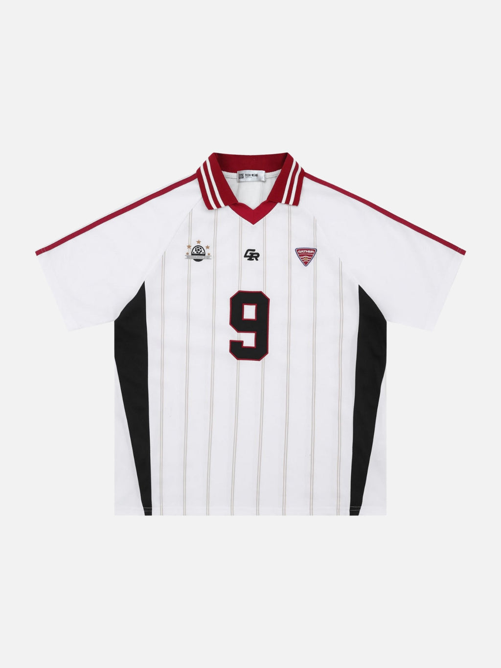 GATHER - Oversized Graphic Jersey Polo