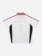 GATHER - Oversized Graphic Jersey Polo