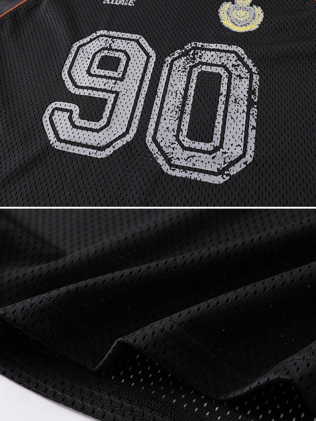 RIDGE - Oversized Graphic Jersey T-Shirt